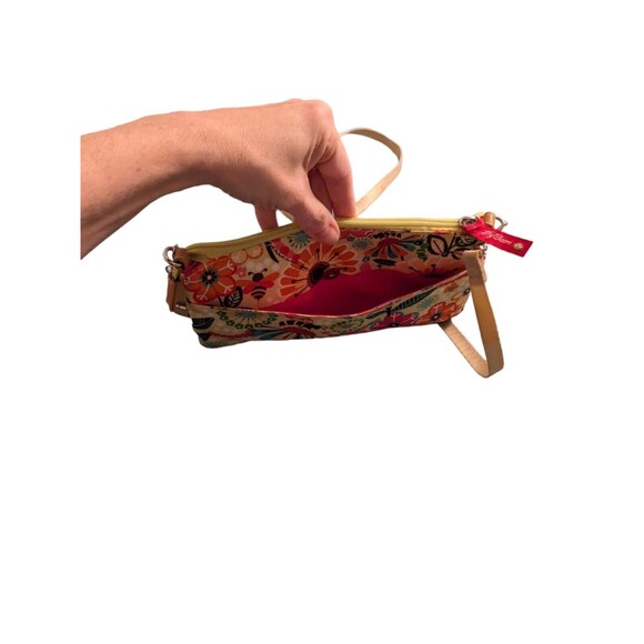 Lily Bloom Busy Bee Crossbody & Clutch Purse, Adjustable Removable Strap NEW - Picture 6 of 15